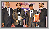 M/S. NAVNIT GANDHI & SON won the award for best freight broker of the year at Gujarat junction 2012.