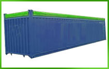 40' Full Height Open Top Container