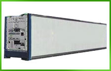 40' Hi-Cube Aluminum Refrigerated Container